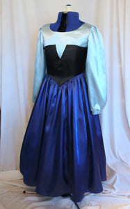 ARIEL Dress Cosplay Costume Walks On Land LITTLE Mermaid Costume Child Size DELUXE Satin
