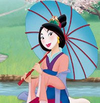 Mulan princess dress