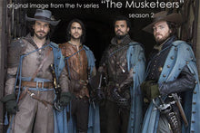 Load image into Gallery viewer, MADE TO ORDER Musketeers cloak replica, Athos, Portos, Aramis, D&#39;Artagnan, larp, man renaissance costume