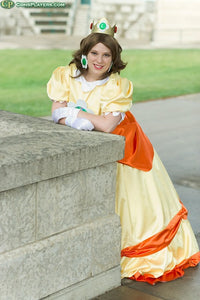 Nintendo Princess Daisy Cosplay Costume Custom Made