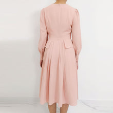 Load image into Gallery viewer, Pippa middleton wedding blush bridesmaid Nude pink dress
