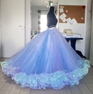Cinderella Live Action cosplay costume Skirt Only