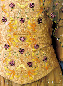 Padme floral cosplay Meadow Yellow picnic dress