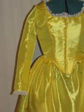 Load image into Gallery viewer, READY TO SHIP Peggy Schuyler Dress Hamilton Costume Hamilton Cosplay Dress Historical Colonial Dress