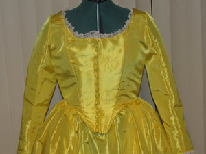 READY TO SHIP Peggy Schuyler Dress Hamilton Costume Hamilton Cosplay Dress Historical Colonial Dress