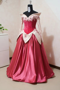 Princess Aurora Sleeping Beauty Cosplay Costume