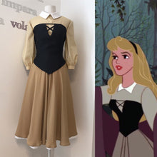 Load image into Gallery viewer, Princess Aurora Dress cosplay Costume