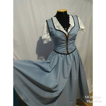 Load image into Gallery viewer, Belle OUAT princess adult version blue dress