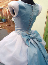 Load image into Gallery viewer, Dress with hoop skirt Princess Cinderella dress