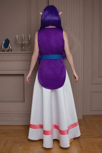 Princess Dress Hilda Cosplay Tunic Apron Costume Legend of Zelda Convent Costume for Women Video Game Convent Cosplay Female Dress Cosplay