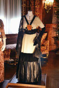 Delightful Valencienne Lace Belle Epoque Edwardian elevator dress