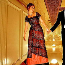 Load image into Gallery viewer, Dinner Delightful Belle Epoque Edwardian ROSE DEWITT BUKATER Dress