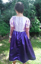 Load image into Gallery viewer, Rapunzel Princess Costume Once Upon a Time Dress Up Gown for Girls