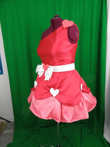 Red and Pink Star Butterfly Inspired Princess Cosplay Costume Adult Dress