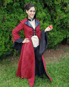 Regina Mills Evil Queen Red Coat cosplay costume