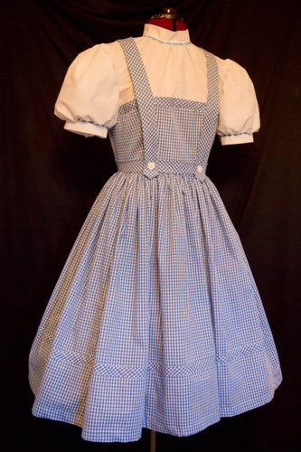 Custom Costume DOROTHY Dress Cosplay ADULT Size AUTHENTIC Reproduction