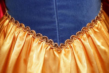Load image into Gallery viewer, Costume Gown with Bow and Cape GIrls Custom Sz Exquisite SNOW WHITE
