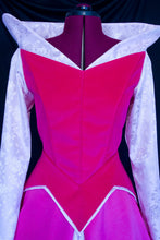 Load image into Gallery viewer, Costume Aurora Dress Cosplay Costume Brocade Velveteen GOWN Custom Cosplay STUNNING ADULT Sleeping Beauty