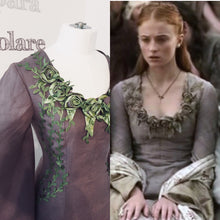 Load image into Gallery viewer, Sansa Stark Dress cosplay Costume
