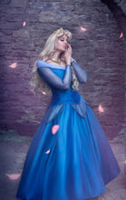 Load image into Gallery viewer, Masquerade Fairytale Wedding Medium SAMPLE Sleeping BeautyPrincess Aurora Dress