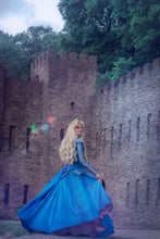 Load image into Gallery viewer, Masquerade Fairytale Wedding Medium SAMPLE Sleeping BeautyPrincess Aurora Dress
