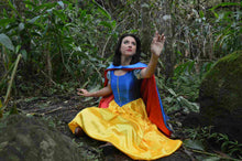 Load image into Gallery viewer, Snow White Princess Costume Once Upon A Time Dress Gown for Girls w/ Sleeve Options