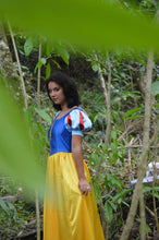 Load image into Gallery viewer, Snow White Princess Costume Once Upon A Time Dress Gown for Girls w/ Sleeve Options