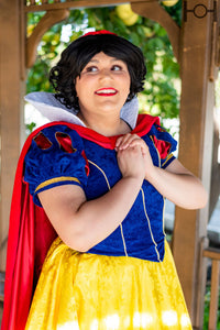 Snow White Princess Adult Costume Gown Dress Cosplay