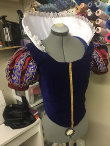 Snow White Princess Adult Costume Gown Dress Cosplay