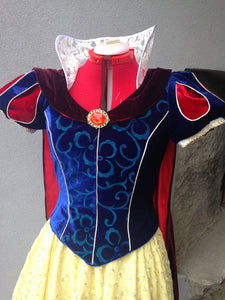 Snow white park dress costume