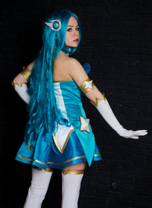 Star Guardian Soraka Cosplay Costume Women LoL Cosplay League of Legends Soraka Costume Cosplay Girls Halloween Costume Cosplay Outfit Anime