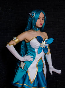 Star Guardian Soraka Cosplay Costume Women LoL Cosplay League of Legends Soraka Costume Cosplay Girls Halloween Costume Cosplay Outfit Anime