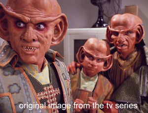 MADE TO ORDER Star Trek DS9 Ferengi outfit set, costume di Quark, cosplay di Star Trek, abbigliamento di Ferengi
