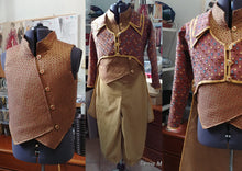 Load image into Gallery viewer, MADE TO ORDER Star Trek DS9 Ferengi outfit set, costume di Quark, cosplay di Star Trek, abbigliamento di Ferengi