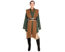 Load image into Gallery viewer, BECOME your own JEDI Custom Star Wars Adult Jedi Cosplay Mara Jade Star Wars Set Star Wars Costume Star Wars Tunic Robe Set