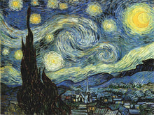 Load image into Gallery viewer, Starry Night Fairy dress Inspired by Vincent Van Gogh Painting