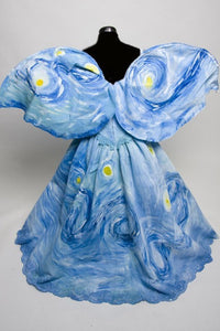Starry Night Fairy dress Inspired by Vincent Van Gogh Painting