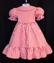 Load image into Gallery viewer, CHRISTMAS Dress Cosply Costume Petticoat Custom Size CANDY CANE Stripe