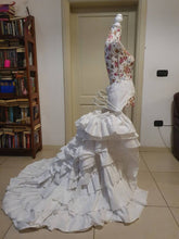 Load image into Gallery viewer, Mina Murray&#39;s underskirt Tailor Victorian tournure crinolette petticoat underskirt cosplay costume