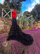 Load image into Gallery viewer, Mina Murray&#39;s underskirt Tailor Victorian tournure crinolette petticoat underskirt cosplay costume