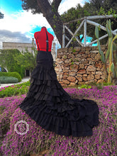 Load image into Gallery viewer, Mina Murray&#39;s underskirt Tailor Victorian tournure crinolette petticoat underskirt cosplay costume