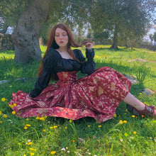 Load image into Gallery viewer, Tailor Delightful Damask Elegant Lycra Quality Satin Precious Lace Dress