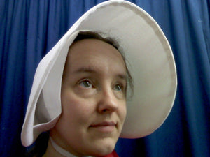 Handmaid's Tale Costume - Dress, bonnet, and bag. READY TO SHIP in small only, medium, and large only