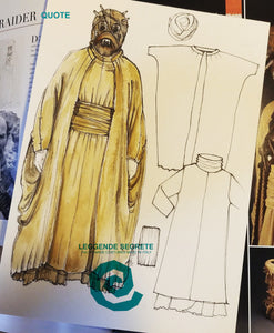 MADE TO ORDER Tusken Raiders, Tatooine Sand People, costume Set replica, star wars episode fourth, Tusken costume , sw cosplay