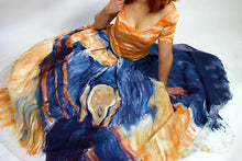 Load image into Gallery viewer, The Scream Dress Inspired by Edvard Munch Made to Order