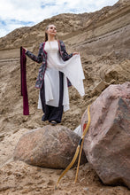 Load image into Gallery viewer, Traditional Persian Robe Historical Persian Costume Medieval Iranian Ghaba Kaftan Colorful Safavid Coat