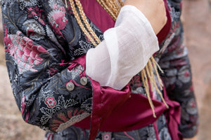 Traditional Persian Robe Historical Persian Costume Medieval Iranian Ghaba Kaftan Colorful Safavid Coat