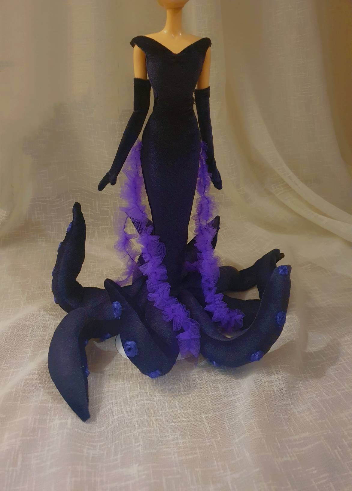 vanessa little mermaid purple dress Little Mermaid Under the abyss Vanessa Ursula Dress – MJcostume