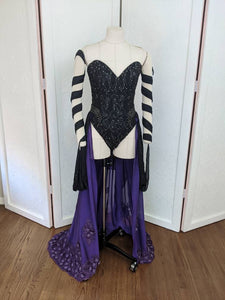 SAMPLE SALE Ursula Costume Cosplay Corset Adult