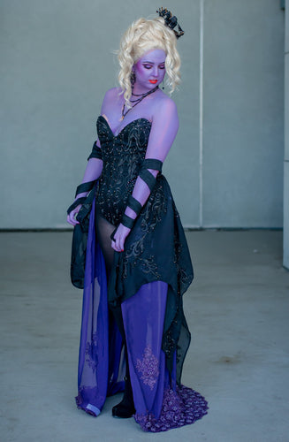 SAMPLE SALE Ursula Costume Cosplay Corset Adult